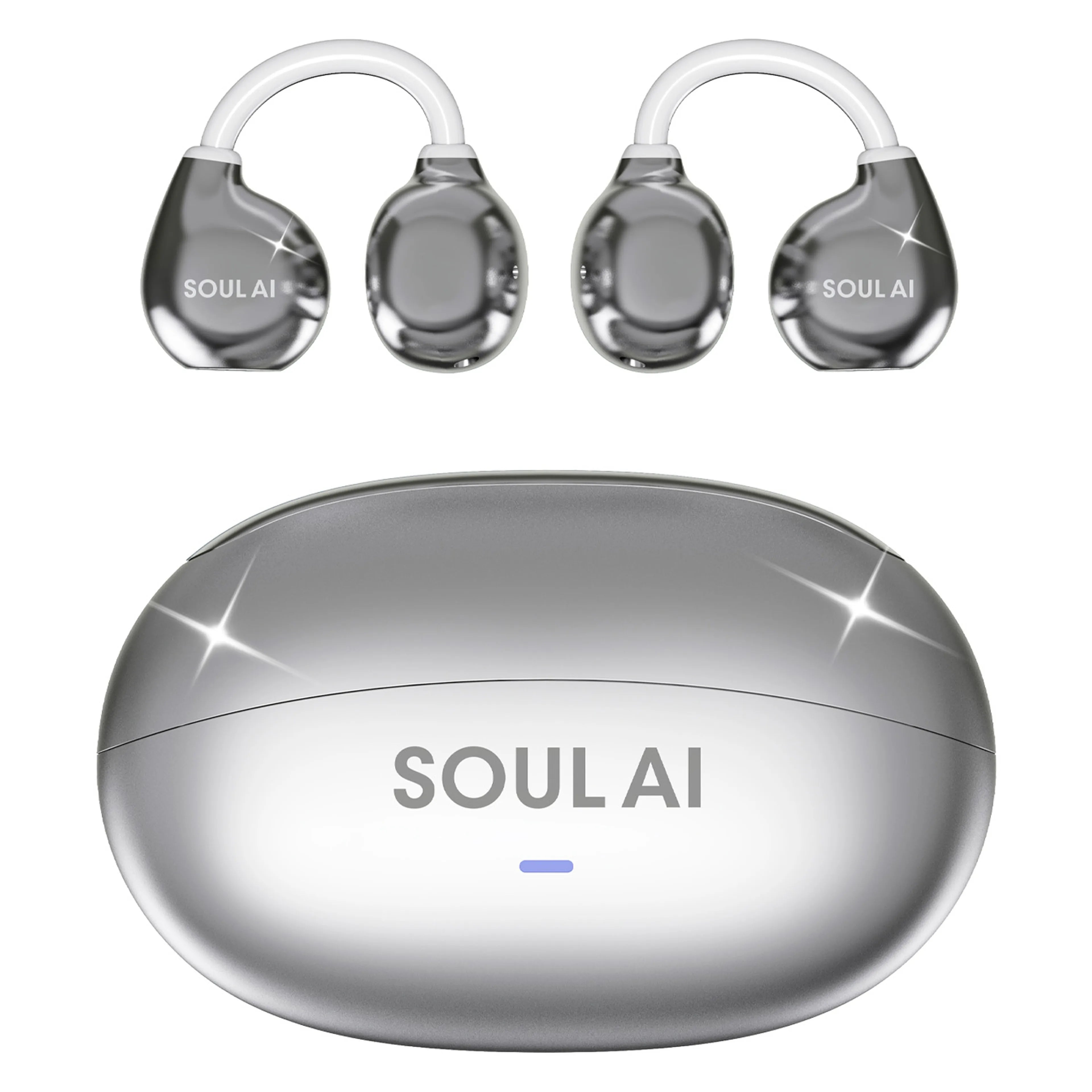 X.Cell Soul-AI Powered Smart Ear-Clip - Silver