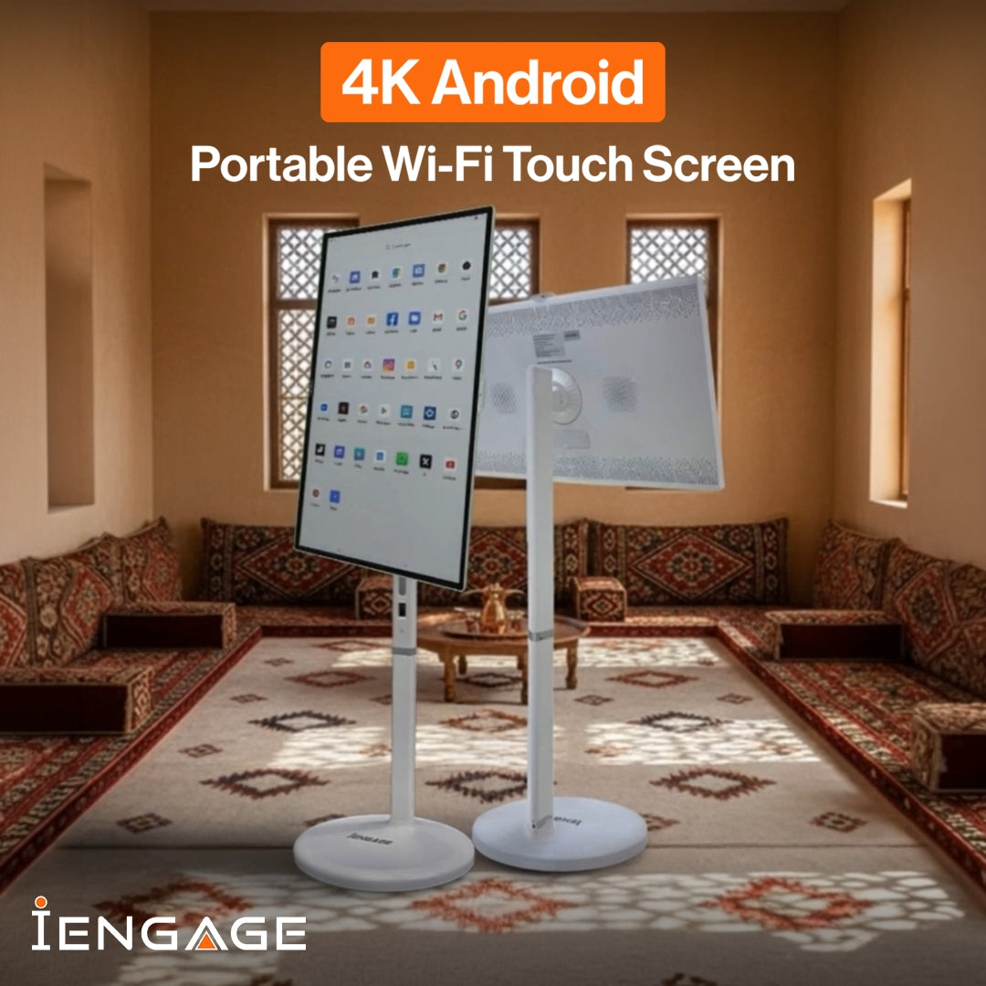 IENGAGE 32 4K Android 13 شاشة تعمل باللمس مع الكاميرا المدمجة (WIFI) (8/128)