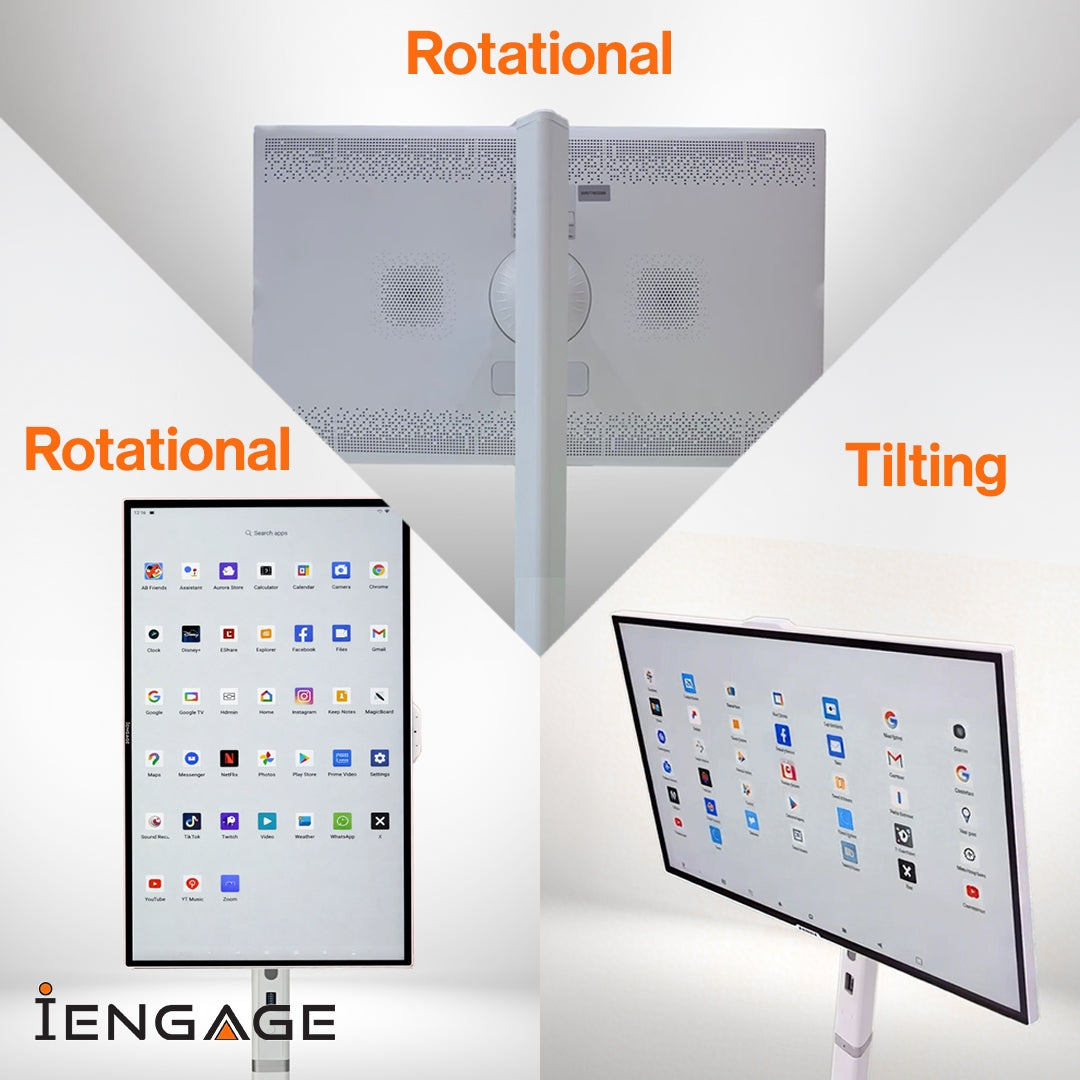 IENGAGE 32 4K Android 13 شاشة تعمل باللمس مع الكاميرا المدمجة (WIFI) (8/128)