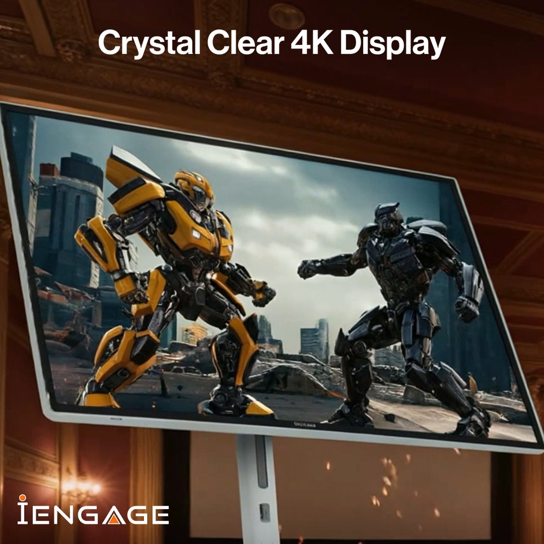 IENGAGE 32 4K Android 13 شاشة تعمل باللمس مع الكاميرا المدمجة (WIFI) (8/128)