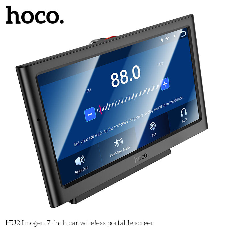 Hoco HU2 Imogen 7-Inch Portable Wireless Car Screen