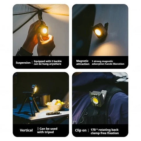 Naturehike Glow Mini Backpack Lamp 500 Lumens - Olive Green