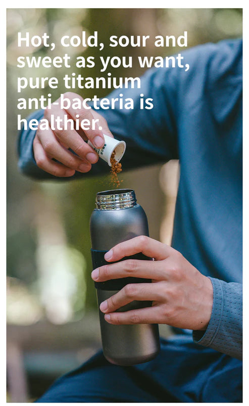 Naturehike Chasing Wind Titanium Sports Bottle - Space Ash