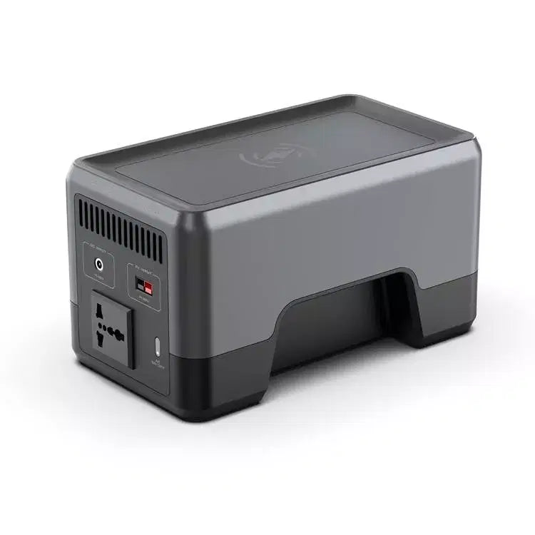 Powerology 76800Mah 300W Solar Input Portable Generator Black