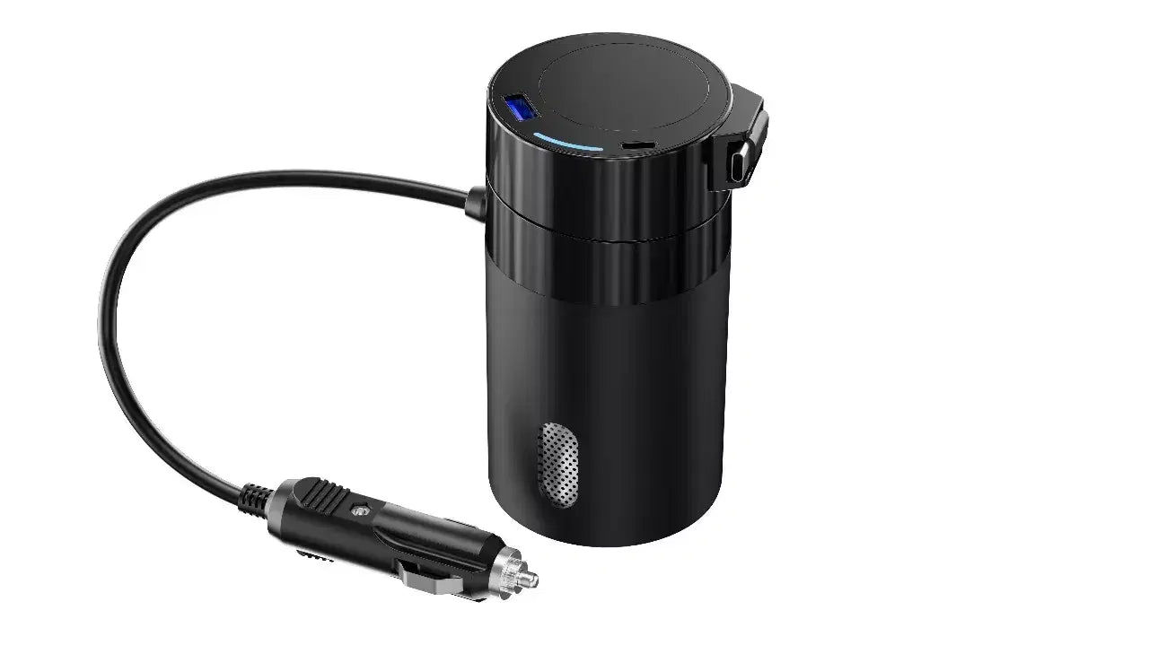 Powerology 200W Universal Car Power Inverter -Black