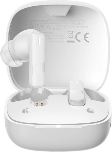 Baseus Bowie E20 True Wireless Earphones - Stellar White