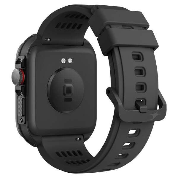 Fastrack Active 4.64cm UltraVU HD Functional Crown Rugged Smartwatch - Black