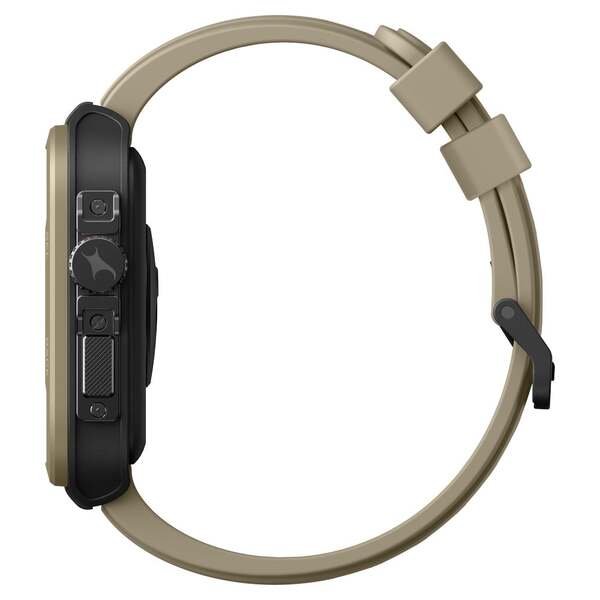 Fastrack Active 4.64cm UltraVU HD Functional Crown Rugged Smartwatch - Khaki