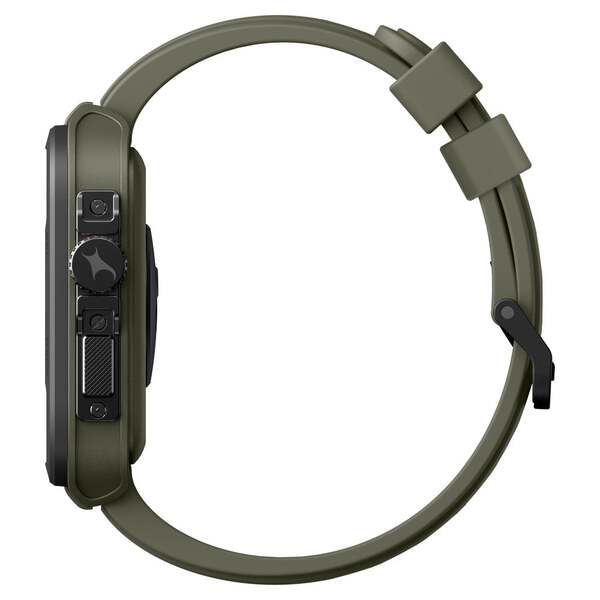 Fastrack Active 4.64cm UltraVU HD Functional Crown Rugged Smartwatch - Green