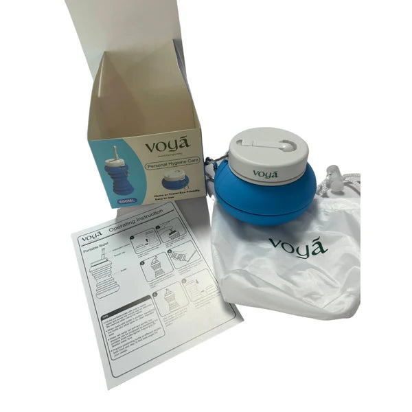 Voya Foldable Silicone 600ml Portable Bidet