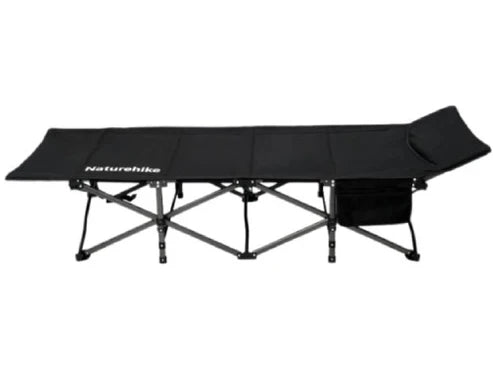 Naturehike Xingye Outdoor Folding Camp Bed - Black single (190*70*36)