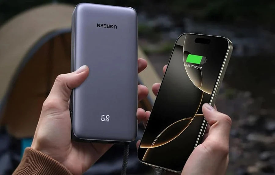 UGREEN Nexode Power Bank 45W 20000mAh Built-in Usb-C Cable