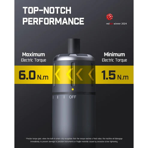 Fanttik NEX S1 Pro Cordless Electric Screwdriver Kit - Gray