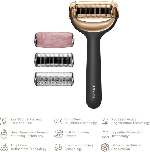 GESKE Micro Needle Face & Body Roller 9 In 1 Gray 42