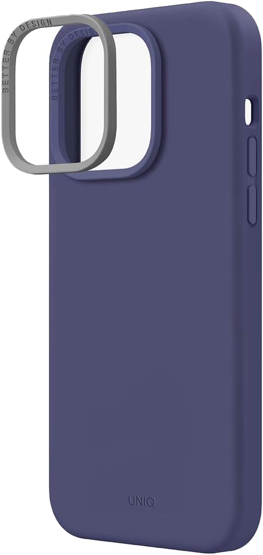 Uniq Hybrid iPhone 14 Pro Lino - Fig Purple