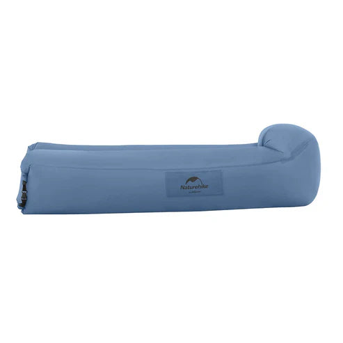 Naturehike Double Pillow Lazy Inflatable Sofa  - Blue (180*70*52)
