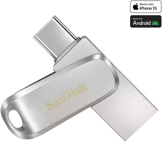 Sandisk Ultra Luxe Usb Type-C  Flash Drive 256Gb Usb 3.2 Gen 1 Performance