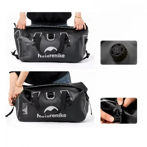 Naturehike Xinglv Waterproof Travel Bag - Black (60L)