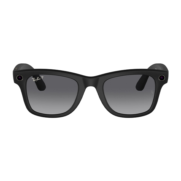 Ray-Ban Meta Wayfarer Smart Glasses with Meta Ai Shiny Black