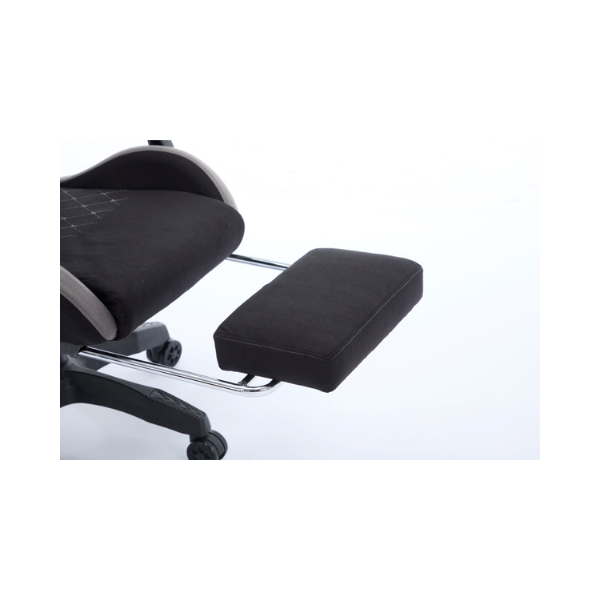 Oartex Model LD035 Fiber Gaming Chair   Black & Grey