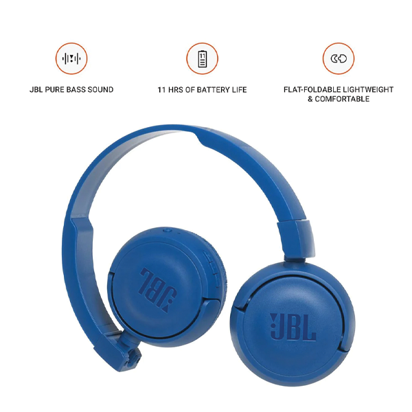 JBL Bluetooth Headphone Tune 460Bt Blue