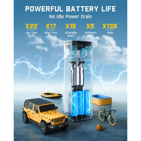 Fanttik NB8 Nano Portable Pressure Washer - Gray