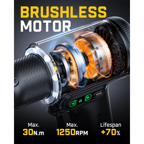 Fanttik NEX K2 Ultra 7.4V Brushless Cordless Drill - Black