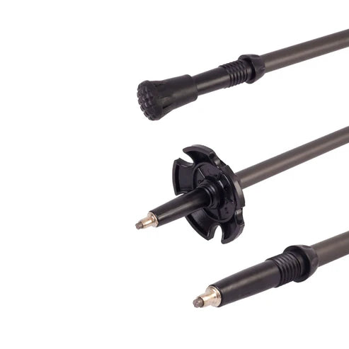 Naturehike Sunlit Trek Pro Three-Section 7075 Aluminum Alloy Trekking Pole- Teal Grey (61-135CM)