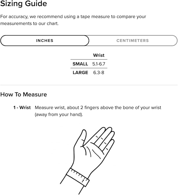 Whoop Leatherluxe 5.0 Wrist Band Genuine Italian Leather Tapered Small - Black