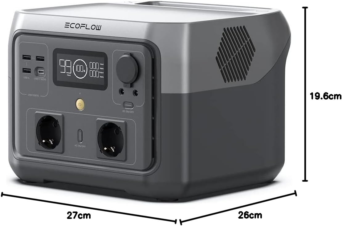 Ecoflow River 2 Max Portable Power Station 512WH ، 500W