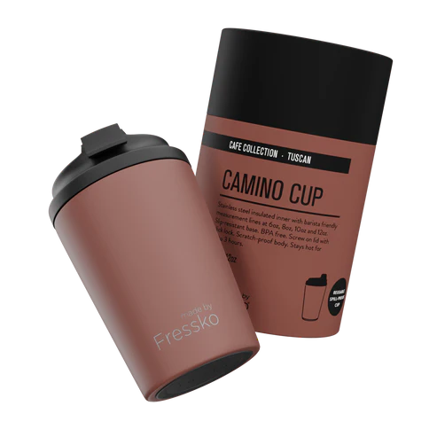 Fressko Camino 340ml / 12oz Cup - Stainless Steel - Tuscan