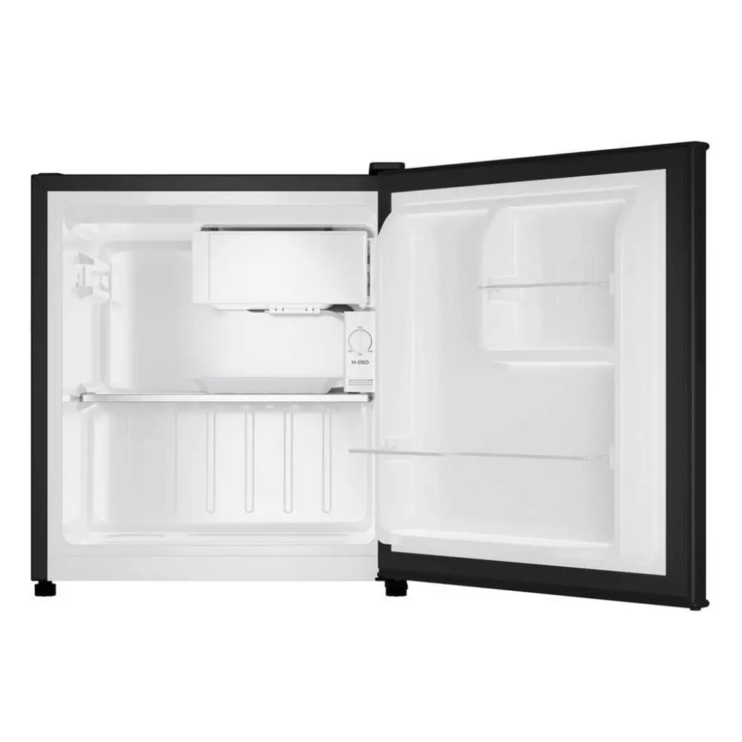Haier Single Door Refrigerator, 42L, 2.1CFT, HR-68BLUK2KW – Black