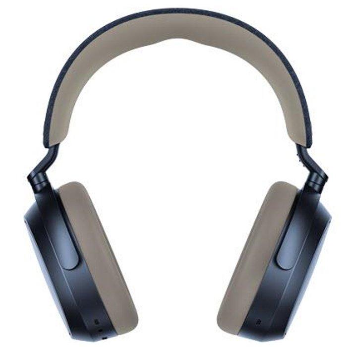 Sennheiser Momentum Wireless 4 Over -are إلغاء الضوضاء التي تلغي سماعات الرأس - الدنيم