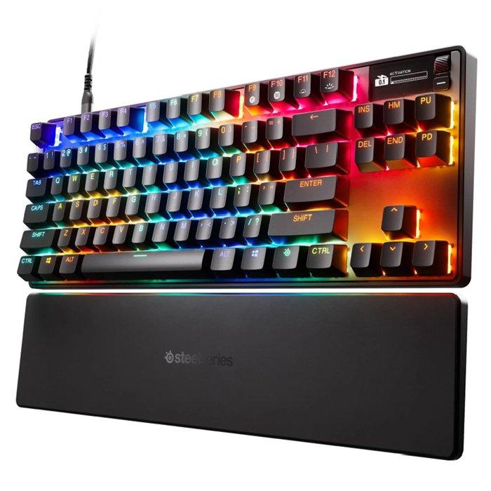 Steelseries Apex Pro Gen 3 Wired Rgb Mechanical Gaming Keyboard (Us Layout) - Black