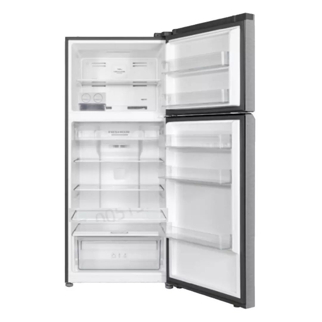 TCL Top Freezer Refrigerator, 16.4CFT, 465 Liters, P605TMIN - Inox
