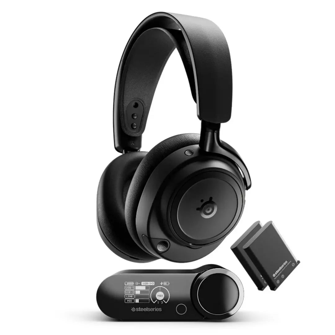 Steelseries Arctis Nova Elite - Hi-res Wireless Gaming Headset - Obsidian