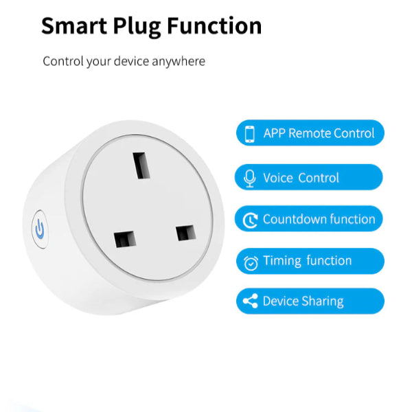Smart Wifi Plug Uk 13A