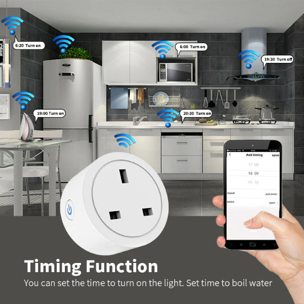 Smart Wifi Plug Uk 13A