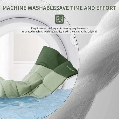 Naturehike YC Extra Wide Square Cotton Sleeping Bag- Brown (200*115)