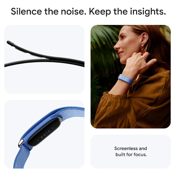 Google Fitbit Air Fitness Tracker - Fog