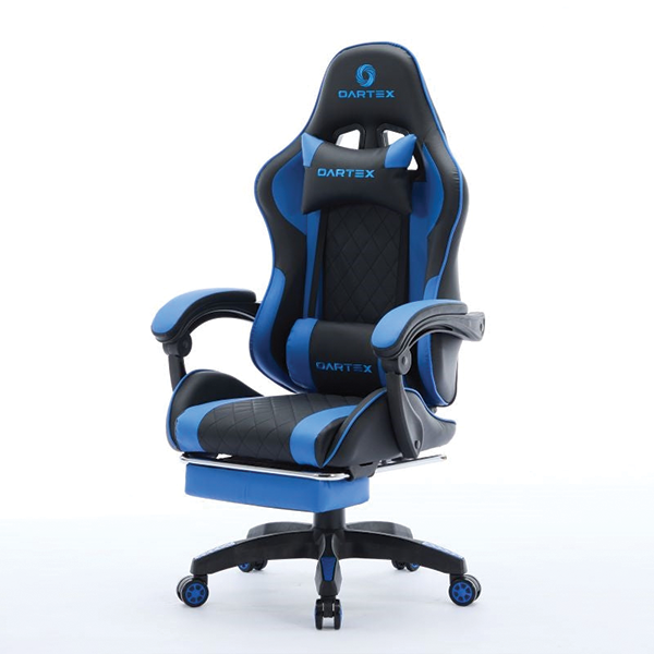 Oartex Model LD034 PVC Gaming Chair Black & Blue