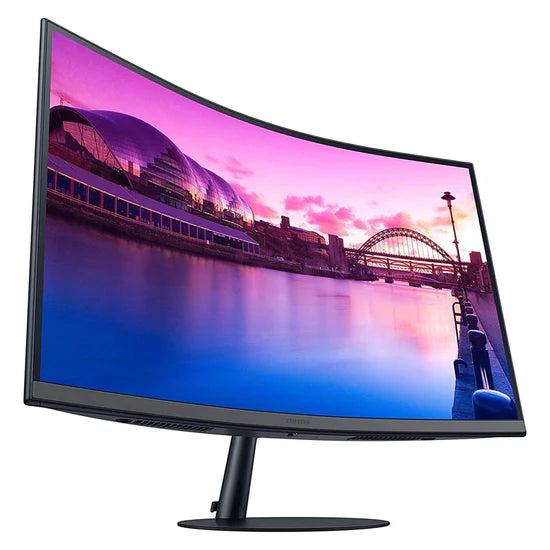 Samsung 27" 1000R Curved VA FullHD 75Hz Monitor With HDMI,DP -27C390