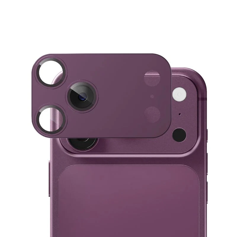 Smartix Ultraguard Aluminium Camera Lens Protector For iPhone 18 Pro Max Dark Cherry