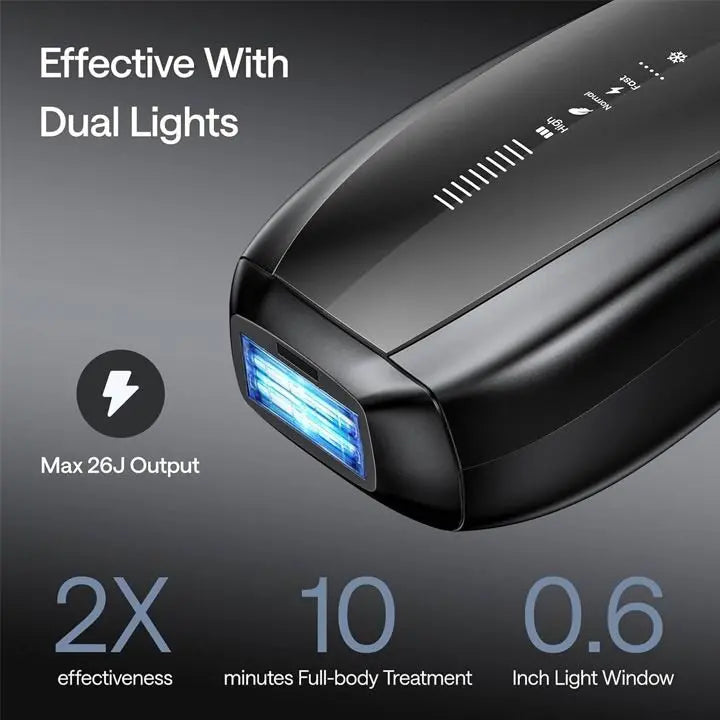 Ulike Air 10 Ipl Hair Removal Device Without Leather Case, For Men, Black