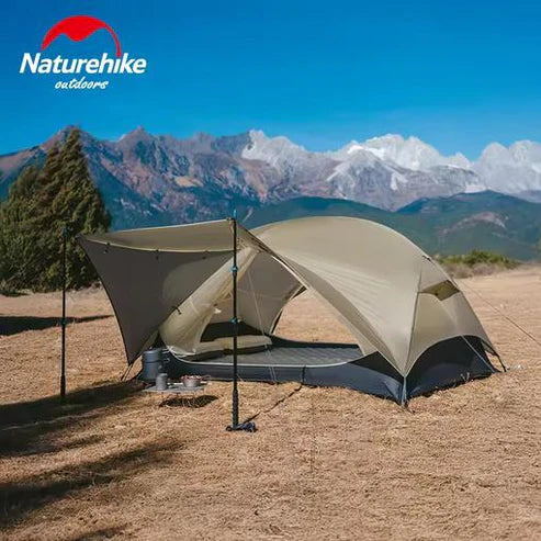 Naturehike Mongar UL Backpacking Tent - Moon Rock Sand (215*190*110)
