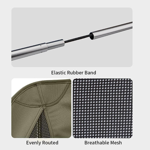 Naturehike Stellaluna L02 Ultra Light Back Chair - Green