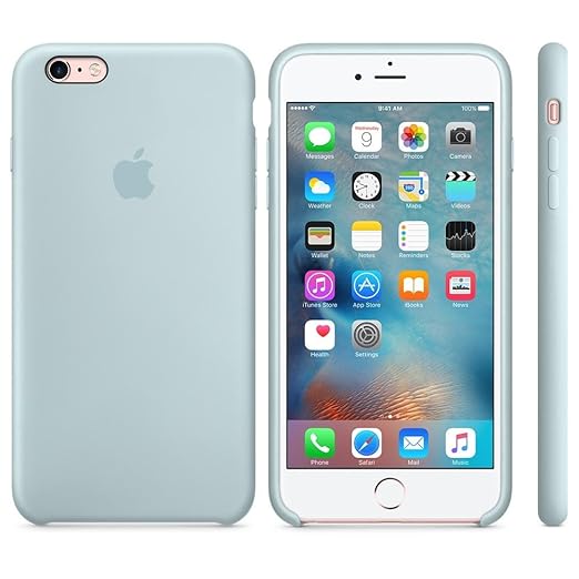 iPhone 6s Plus Silicone Case Turquoise