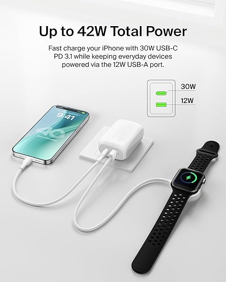 Belkin Boostcharge 42W Usbc Wall Charger With Pps Features .