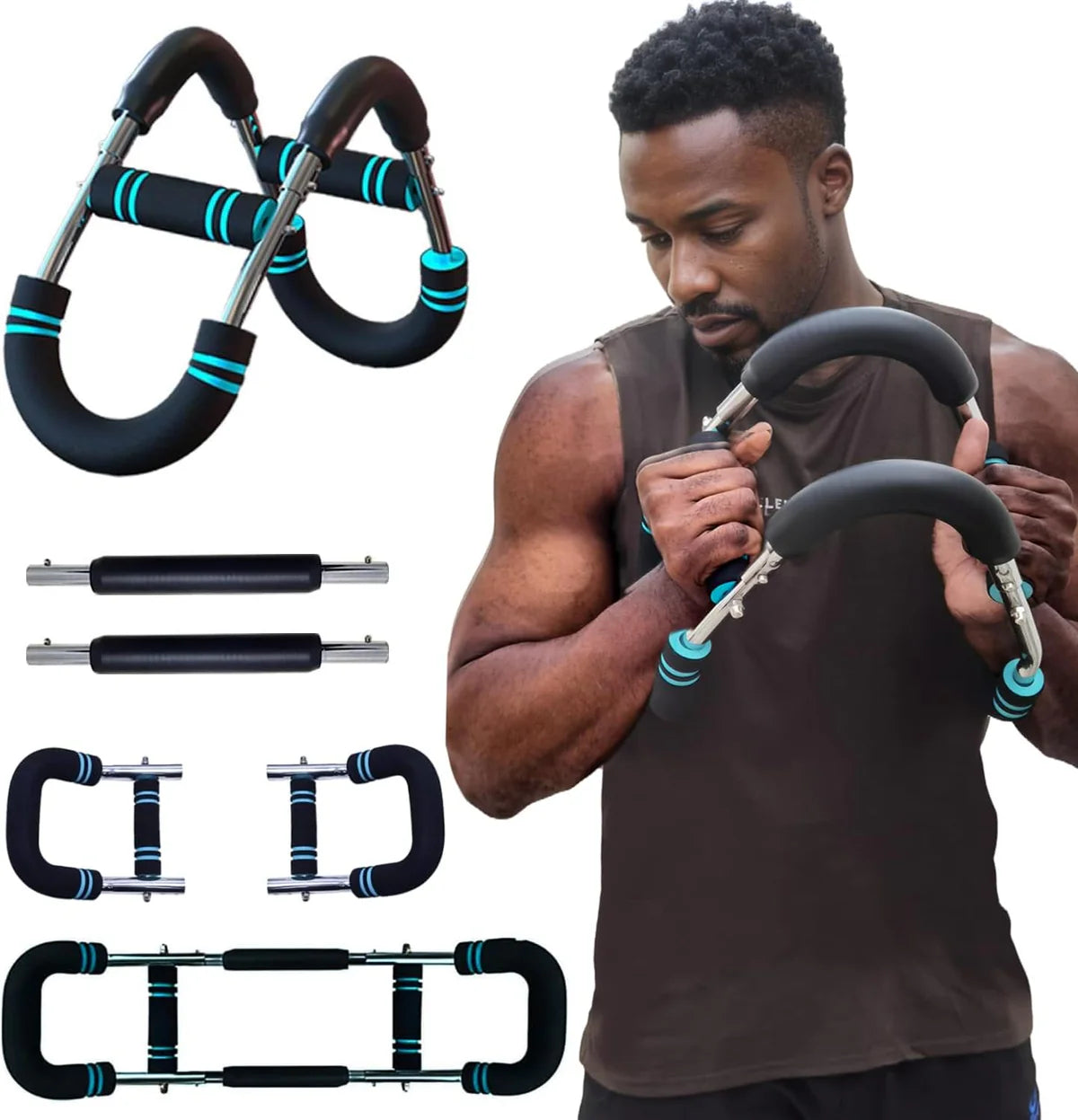 Black Bull Ultimate Twister Arm Trainer, Adjustable Chest Workout Equipment