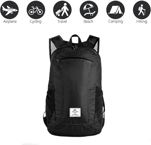 Naturehike Yunyan Silicone Folding Bag  18L - Black